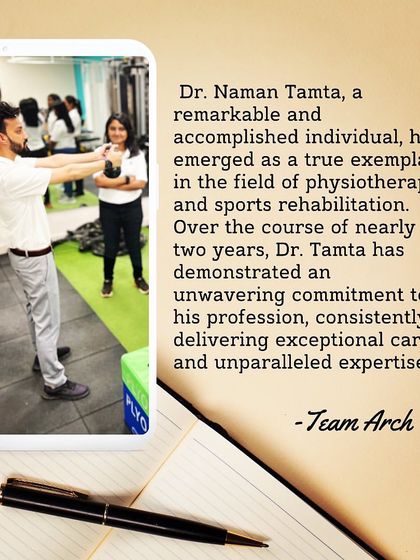 Dr. Naman has been an exemplar of commitment in sports rehabilitation for nearly two years with us. His expertise is a cornerstone of our sports injury prevention and recovery programs.