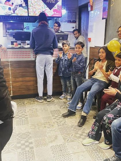 The kids clap along with excitement during the show. An interactive audience makes the magic even more powerful and fun for everyone.