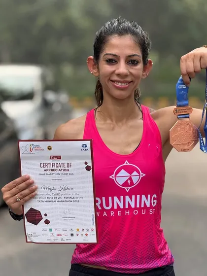 This podium finish at the Tata Mumbai Marathon wasn't just a personal win; it was a win for the process. It represents the culmination of months of dedicated training, smart recovery, and unwavering focus. I coach my runners to achieve their own moments of victory, big or small.