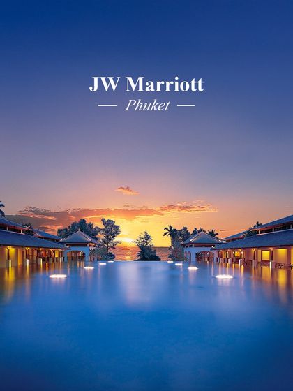 A top Thailand venue: JW Marriott Phuket. An elegant beachfront setting that provides a timeless and luxurious backdrop for your celebration.