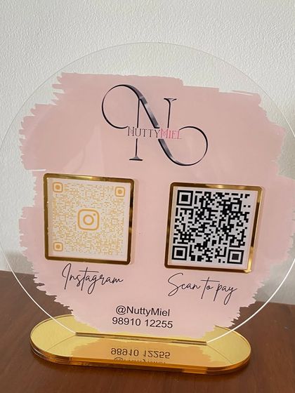 The Party Glitter - Custom Business Branding & Marketing Materials Custom QR Code & Payment Stands photo 5