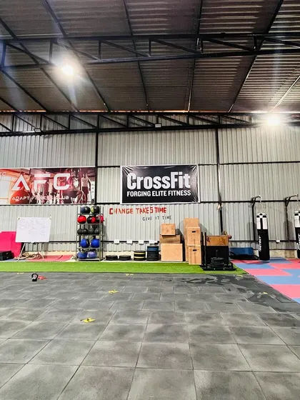 We offer more than just CrossFit. Our facility includes a dedicated area for boxing and other martial arts.