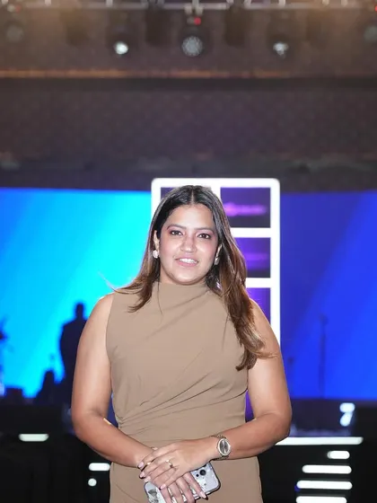 A close-up before hosting the Zenith Live Encore in Bangalore. Ready to bring my energy to this evening of innovation.