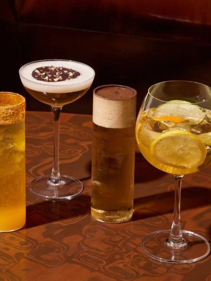 A snapshot of one of our playful and nerdy cocktail menus, showcasing the creativity and variety we bring to our limited-edition offerings.