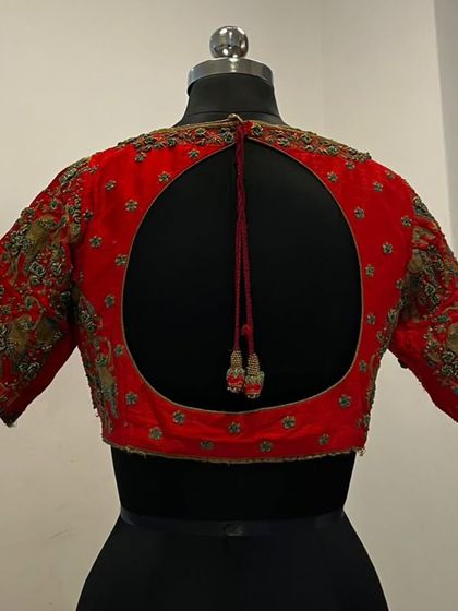 Bhargavi and Poorvika - Ethnic & Fusion Wear Rental Statement & Handcrafted Blouses photo 15