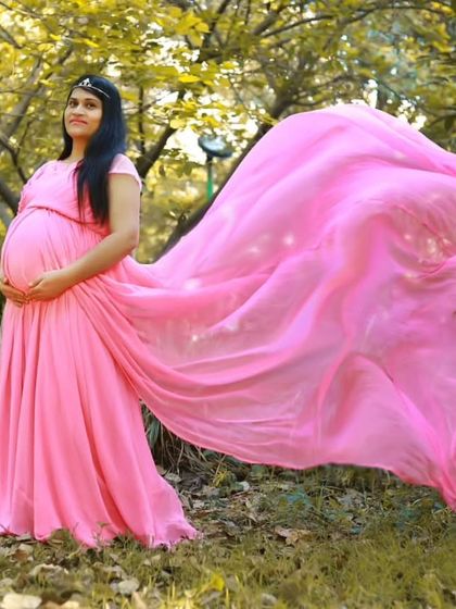 Dee Yashaswini - Occasion Wear Rentals Maternity Photoshoot Outfits photo 89