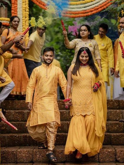 Journeys By Vivek - Wedding Photography Haldi Celebrations: A Splash of Joy photo 23