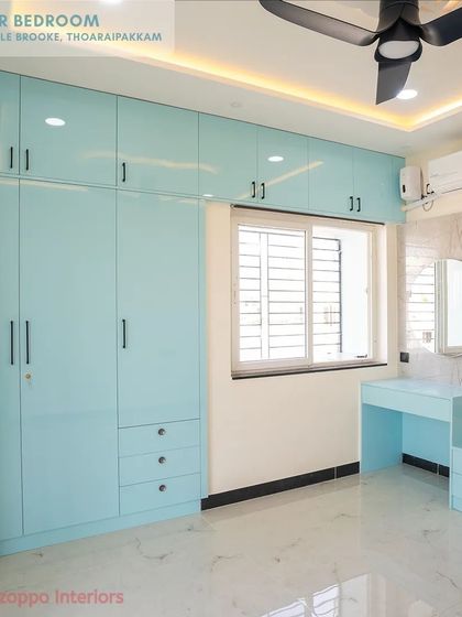 Bizzoppo - Residential Interior Design & Execution Serene Bedrooms & Custom Wardrobes photo 31