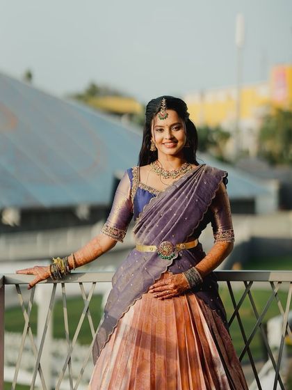 Anthariya by Nidhi Gowda - Custom Bridal & Occasion Wear Upcycled Kanjivaram Lehengas (Langa Voni) photo 8