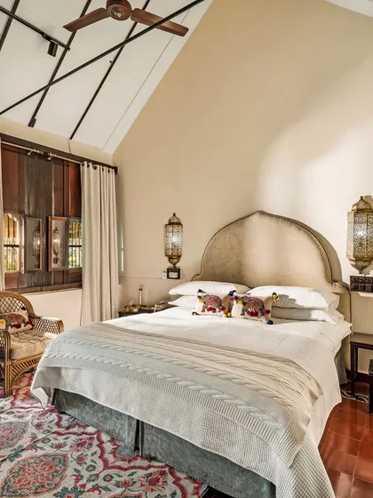 Your room is more than just a place to stay; it's a sanctuary. This is a glimpse into our Ambara Mana, a 73-year-old heritage cottage, where traditional Kerala architecture meets serene comfort to create a peaceful environment for healing.