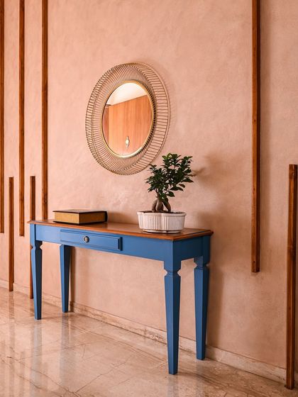 By the Riverside - Full-Service Interior Design Thoughtful Nooks: Foyers, Studies & Patios photo 12