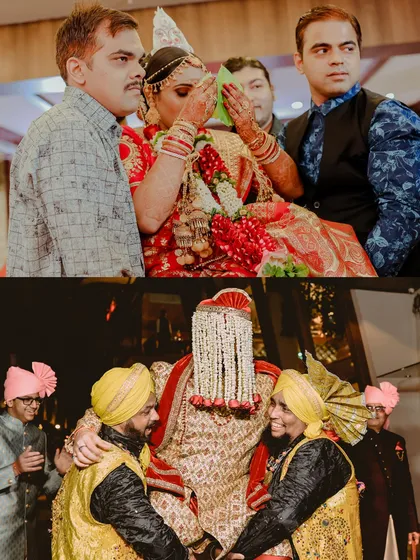 The emotional Vidaai ceremony and the groom's joyful moments with his friends. I capture the full spectrum of emotions, from tears of farewell to cheers of celebration.