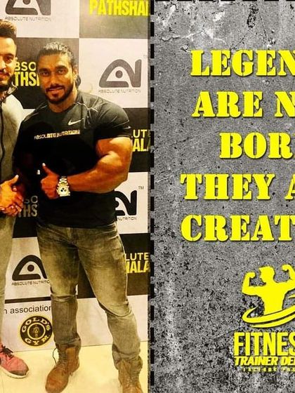 Legends are created, not born. Standing with fellow champion Sangram Chougule. Being surrounded by winners helps you develop into one yourself.