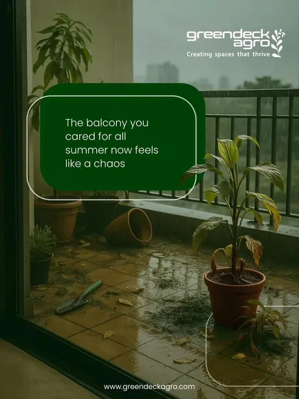 The monsoon can turn a well-cared-for balcony into a chaotic, muddy mess. We handle the cleanup, drainage checks, and plant care needed to manage your garden during the rainy season.