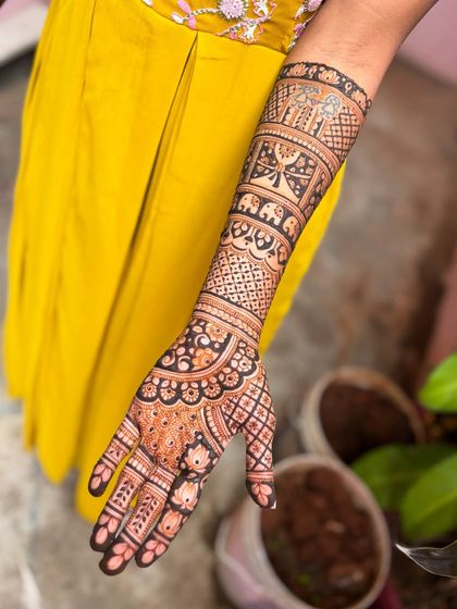 Mitali - Bridal Mehendi Full Bridal Mehendi (Hands) photo 39