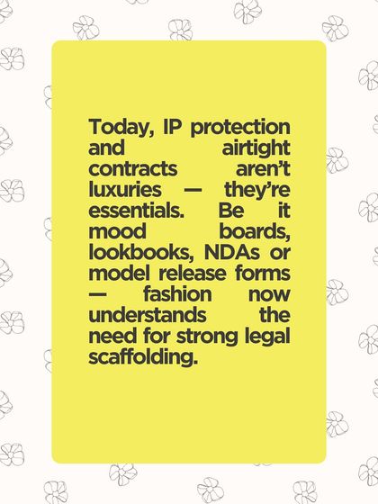 I emphasize that strong legal foundations like IP protection and airtight contracts are not luxuries but essentials. From NDAs to model release forms, I help secure every aspect of the creative process.