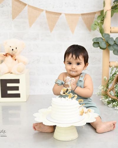 Baby Milestone Photoshoot