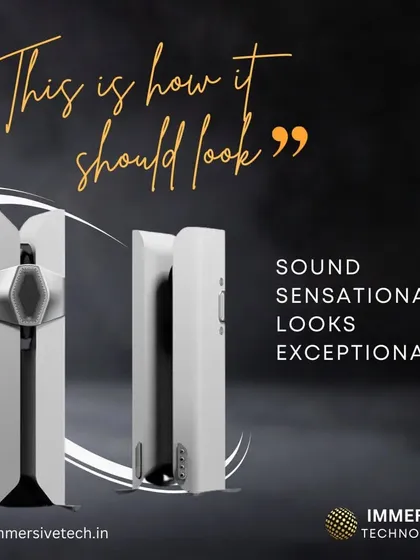 This image features a high-performance floor-standing speaker from Monitor Audio. Its sleek, modern design delivers sound that is sensational, making it an exceptional choice for both music and home cinema.