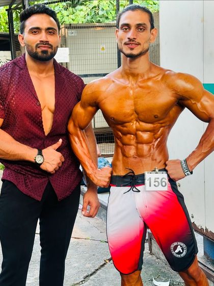 The conditioning was on point. A well-deserved medal.