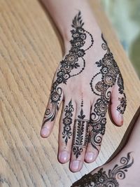 Custom Design Mehndi