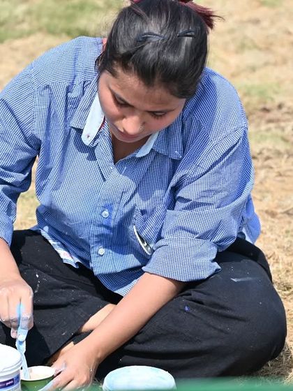 Anupama - Custom Artwork & Murals The Artist's Corner: My Studio, Process & Musings photo 11