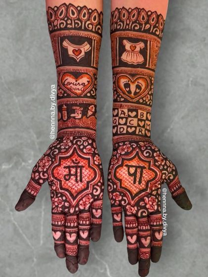 Baby Shower & Godh Bharai Henna photo 10