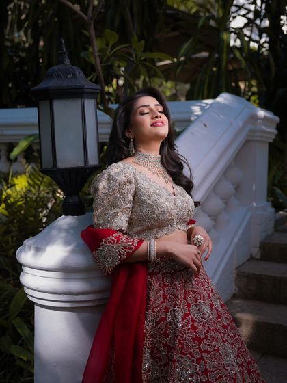 Geethanjali Venkatesh - Special Occasion Makeup Regal Reception & Sangeet Glam photo 98