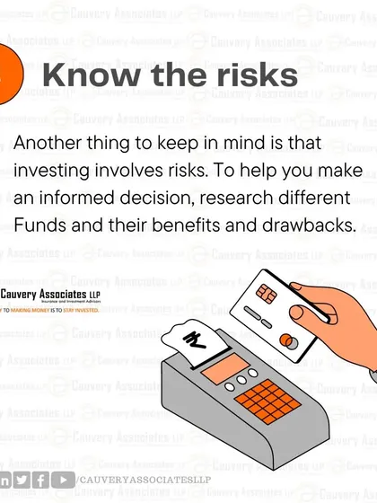The second tip for smart investing is to know the risks. Every investment has potential drawbacks, and researching different funds is essential to making an informed decision.