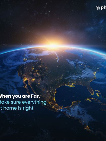 Even when you are far away, you can make sure everything at home is right. My smart home automation system allows you to monitor and control your home from anywhere in the world.