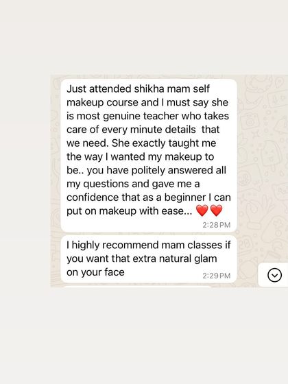 Shikha Agarwal - Personal Self-Makeup Classes Hear From My Students photo 22