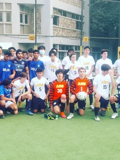 This is the result of our grind. A hard-fought 1-0 victory against the American School team. We train our players to compete and win, and this post-match photo shows the respect between two competitive teams.
