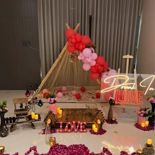 Balloon Decoration For Birthday, Proposal & Surprise
