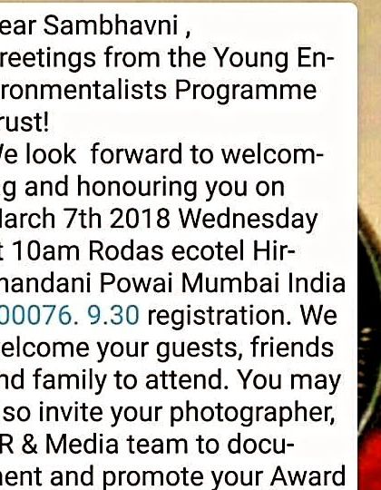 Shambhavi - Workshops & Public Speaking A Journey of Recognition: Awards & Features photo 29