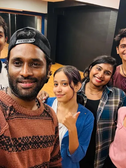A group selfie to celebrate a student's birthday. We never miss a chance to make our members feel special.