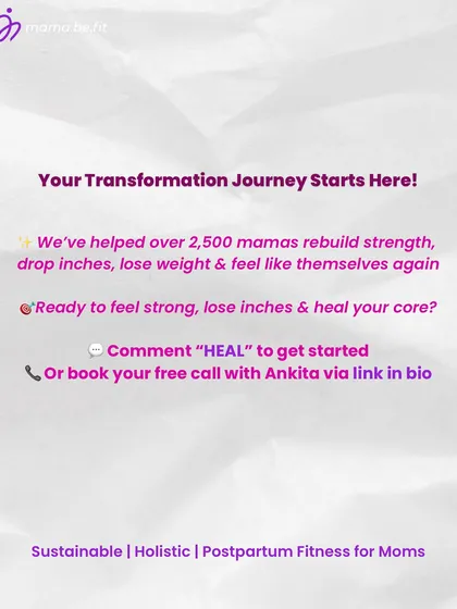 Your transformation journey starts here. We've helped over 2,500 mamas rebuild strength, lose inches, and feel like themselves again through a holistic and sustainable approach to postpartum fitness.
