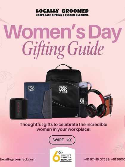 Our Women's Day Gifting Guide features a range of thoughtful gifts, including tech gadgets, bags, and stationery, to celebrate the incredible women in your workplace.