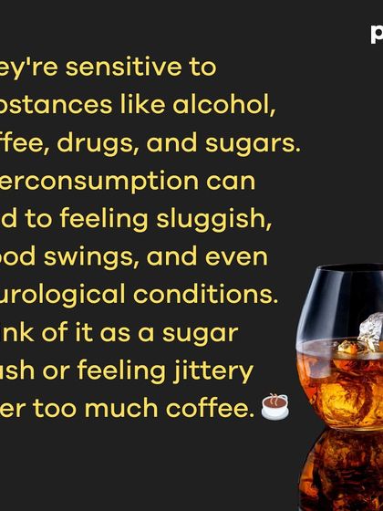 An informational carousel for people who can eat a lot without gaining weight. It explains that even with a high metabolism, they need nutrient-rich foods, especially healthy fats, and are often sensitive to substances like alcohol and sugar.