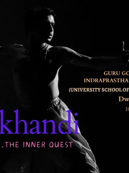 It was an honor to be invited to present "Shikhandi" at Guru Gobind Singh Indraprastha University in Delhi. Bringing this story to a department of Liberal Arts sparks important conversations about dance, philosophy, and history.