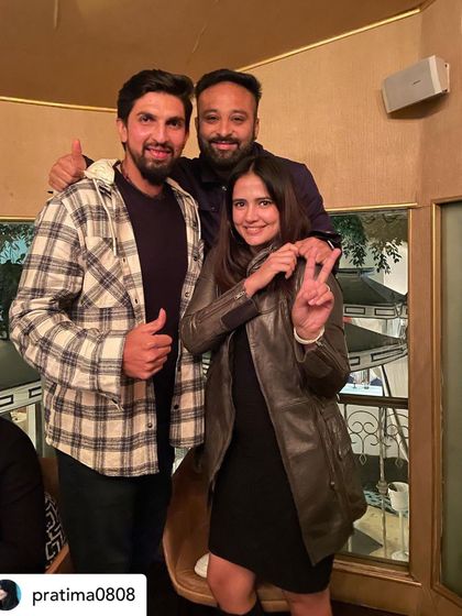 A birthday celebration with friends. It’s wonderful to see people choosing my restaurant to mark their special occasions.