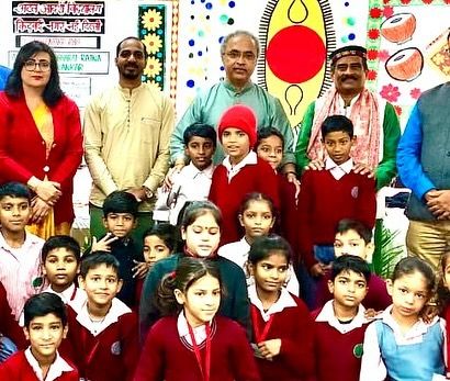The connection with young students is the most rewarding part of my work. Posing with this bright group of children after a school concert reminds me why it is so important to make our classical arts accessible and inspiring for them.