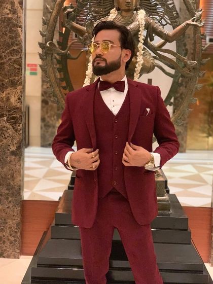 In front of a Nataraja statue before a show. It feels like seeking blessings from the lord of dance and art before I take the stage.