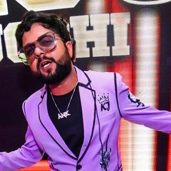 In my zone. This photo captures my stage presence and the energy I command during a show.