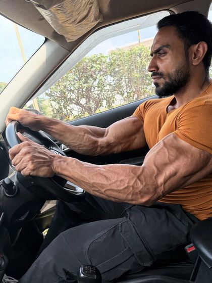 Focused on the road ahead.