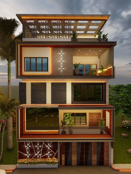 RJ Interiors & Architecture - Design & Build Services Modern Home Exteriors photo 35