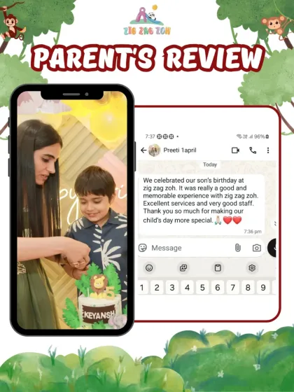 Another wonderful review from a happy parent! They loved the excellent service and memorable experience we created for their son's special day.
