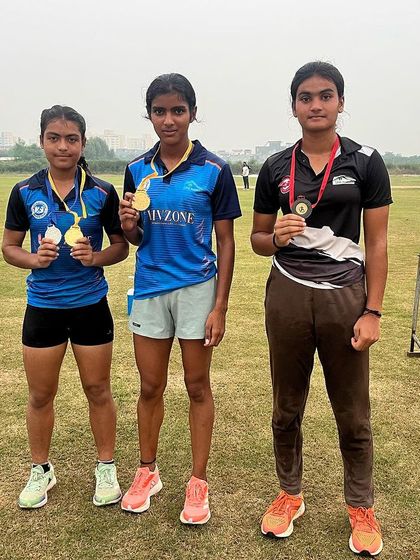 A closer look at our CBSE Cluster 19 champions. These medals represent countless hours of training, discipline, and the will to win.