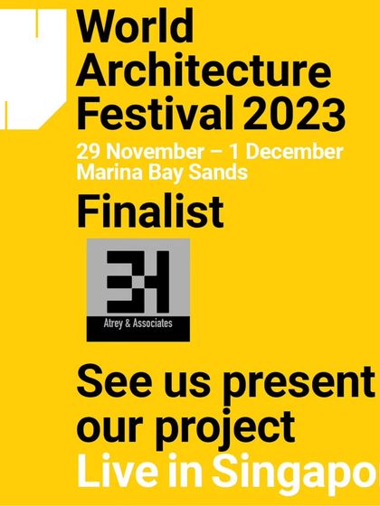 We were thrilled to be shortlisted as a Finalist at the World Architecture Festival 2023 in Singapore. This global recognition for our work is a result of our passion and the strength of our design convictions.