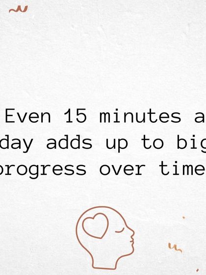 Just 15 minutes of writing a day is like a mini-workout for your mind. It helps you process thoughts, declutter your brain, and relax. This simple habit boosts creativity and focus, with progress that adds up over time.