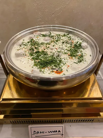 Dahi Vada is a refreshing and cooling addition to any buffet spread. Our vadas are perfectly soft, soaking up the spiced yogurt they are served in.