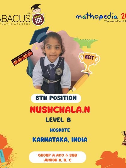 Abacus D Maths Academy - Educational Franchise & Teacher Training Mathopedia: Our Annual Competitions photo 137